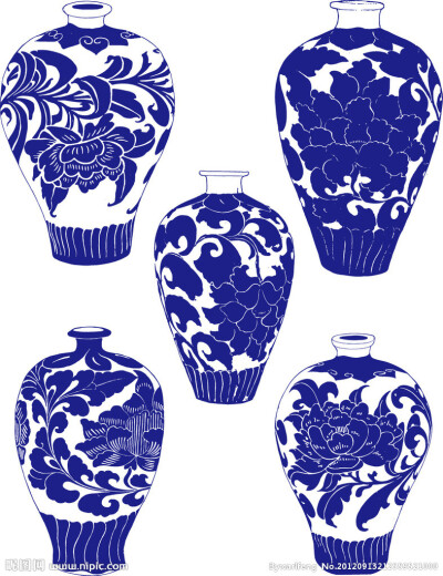 珐琅工艺与图案设计之美 《珐琅图案》白描图的设计艺术